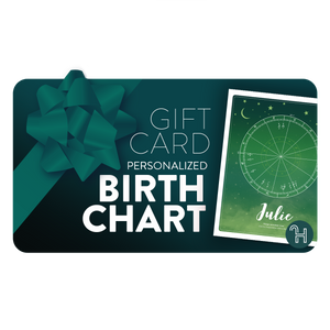 Personalized Birth Chart Gift Card